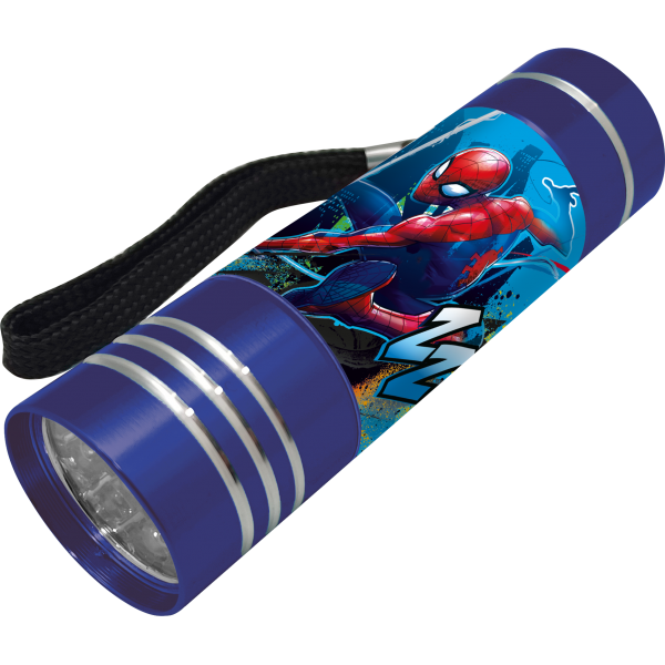 Žibintuvėlis Spiderman 9 cm mėlynas